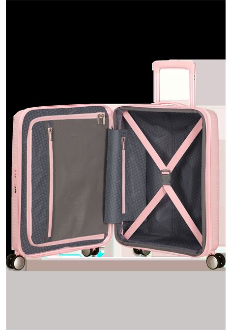 SoundBox 55cm Bagagli a mano AMERICAN TOURISTER | SOUNDBOX 55/20PASTEL PINK